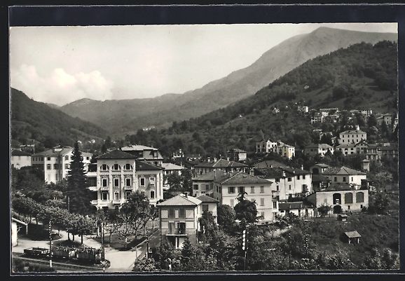 Cartes postales: Tesserete /Lugano, Ortsansicht mit Bahn – D'occasion à Berlin par bartko-reher