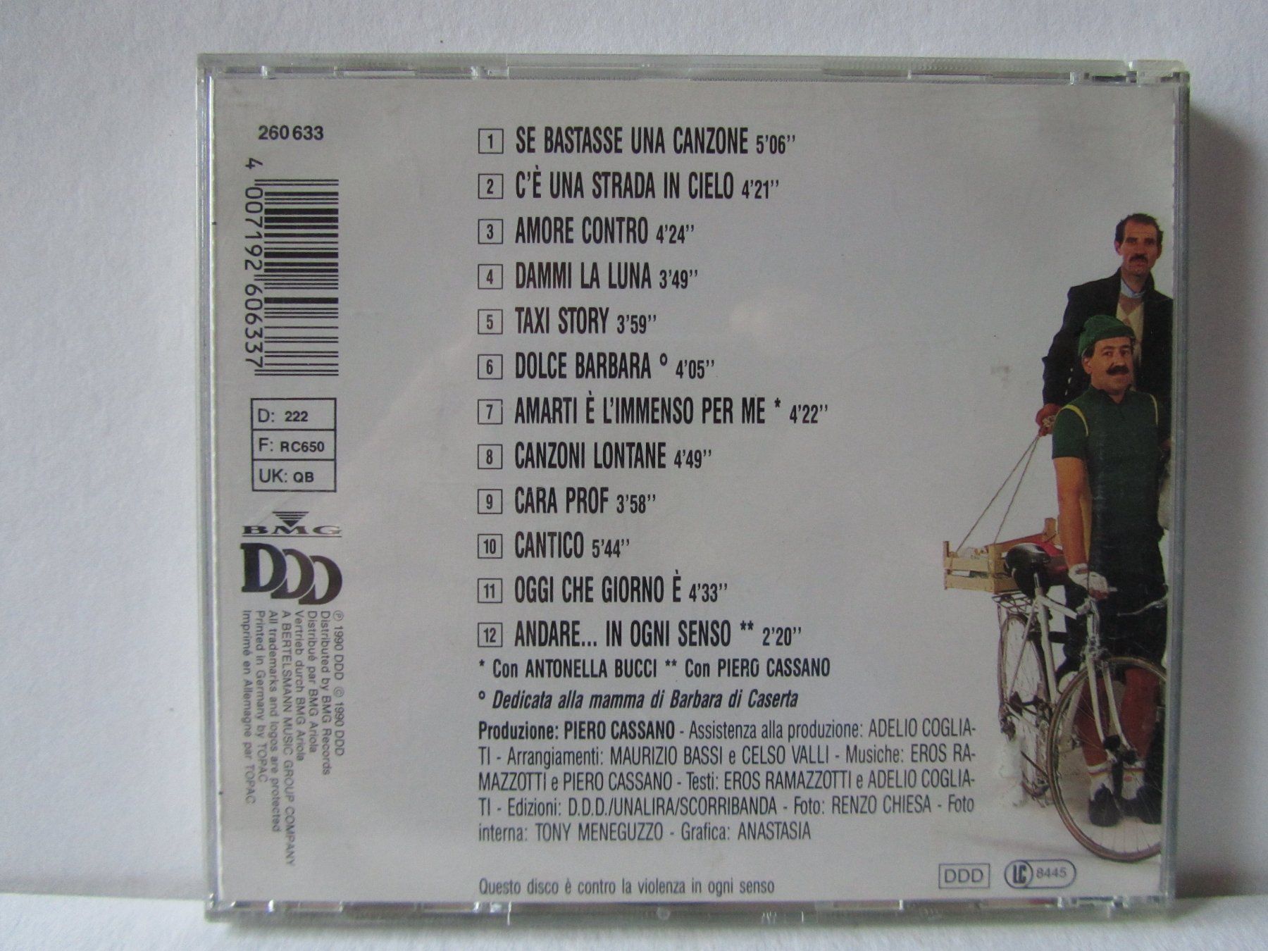 CDs: Eros Ramazzotti, CD, in ogni senso – Gebraucht aus Weiningen ZH von dietsch57 1