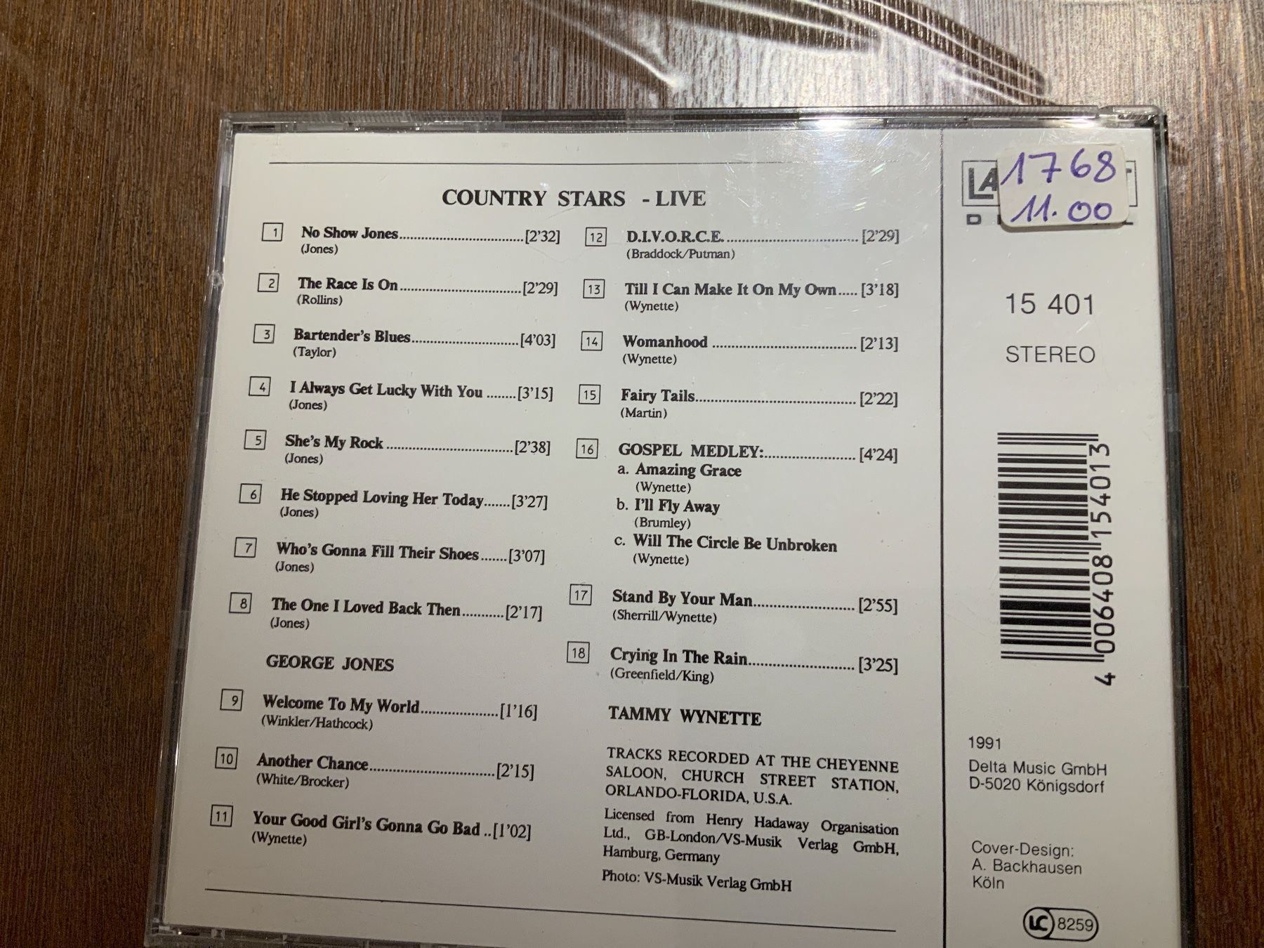 CD: Country-Stars, Live, CD – Usato da Uster venduto da Macita56 1