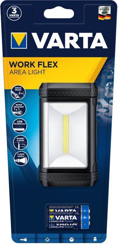 Varta Lampade: Varta Work Flex LED Arbeitslampe mit 230 Lumen, mit Batterie – Nuovo e nell'imballaggio originale da Kottwil venduto da Crazyrolf 3