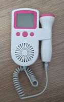 Fetal Doppler Baby Herztonmonitor weiss rosa 