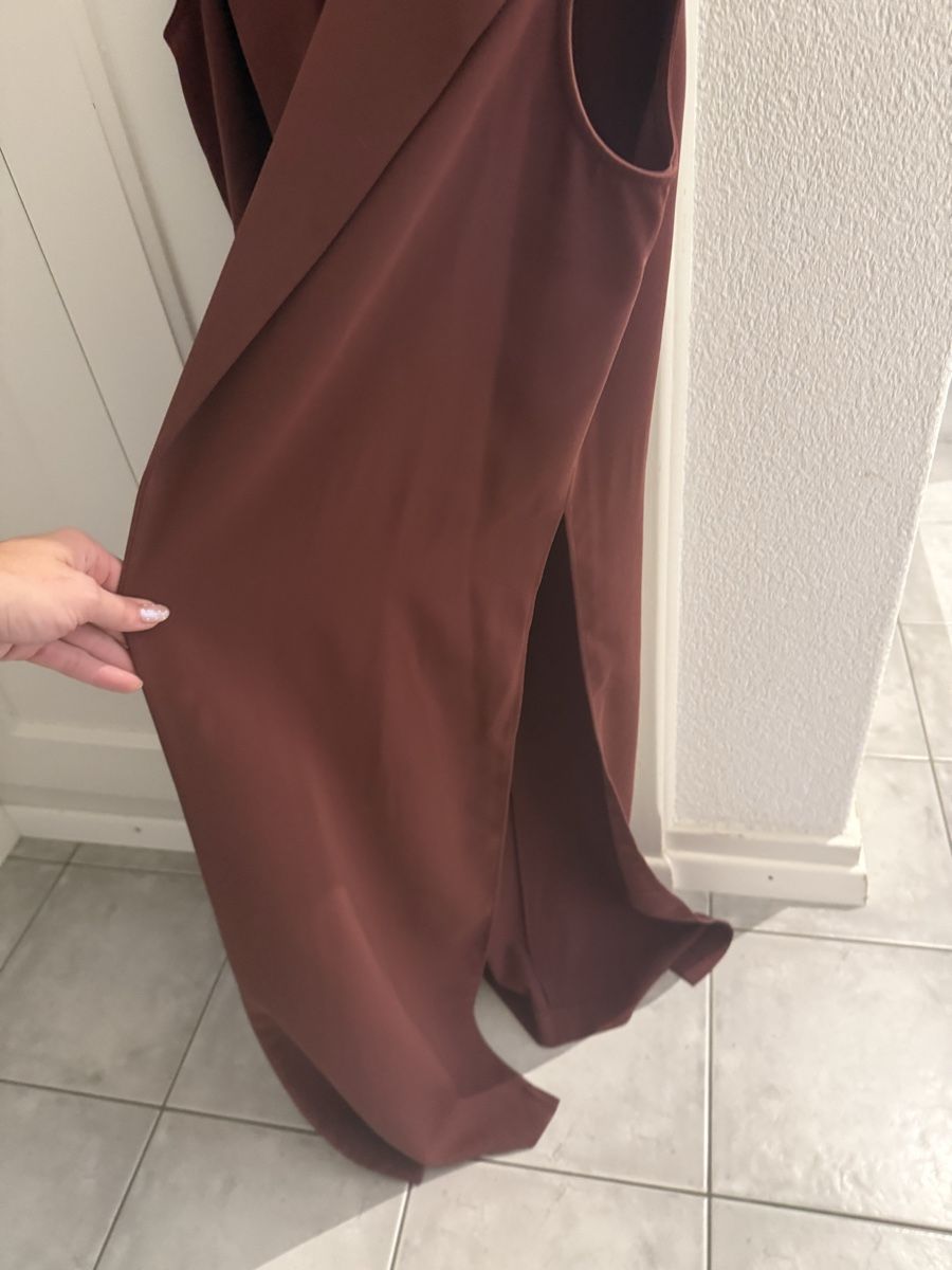 Mango Gilet & Giacche senza maniche: Langes Gilet / Weste Bordeaux – Nuovo (secondo la descrizione) da Bern venduto da kwa_pyt9 4