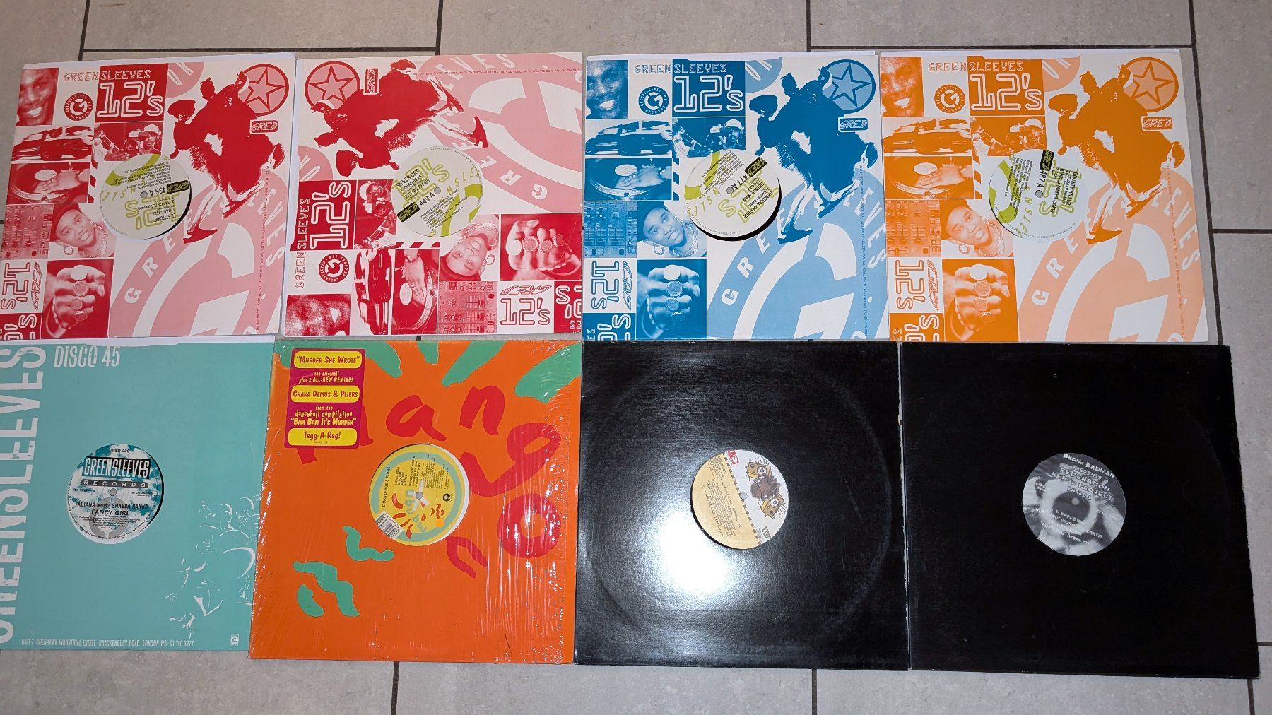 Vinyles: 8 X REGGAE/RAGATON MAXI SINGLES – D'occasion à Spiegel b. Bern par Natix