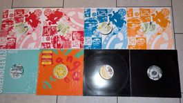 8 X REGGAE/RAGATON MAXI SINGLES