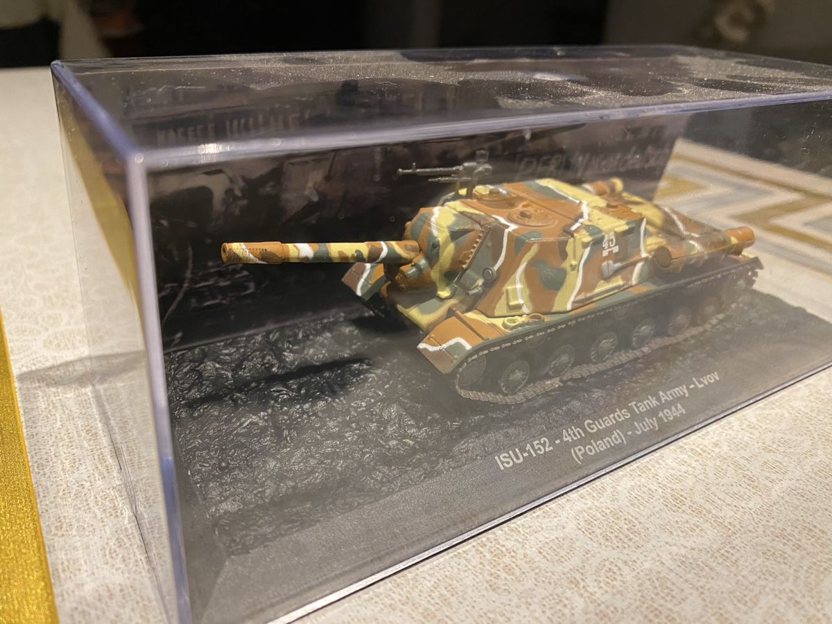 Kit di modellismo & Modellini statici: Panzer ISO - 152 - 4th Guards Tank Army – Usato da St. Margrethen SG venduto da Alfista_159 2