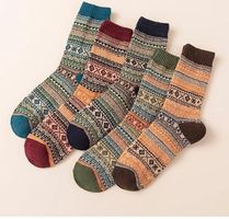 Baumwollsocken Retro-Stil (10Paar) - Chaussettes en coton