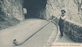 Beatusstrasse - Alphornbläser + c1910