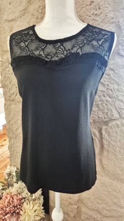 NAF NAF  🖤  bluse schwarz   🖤   Grösse XL