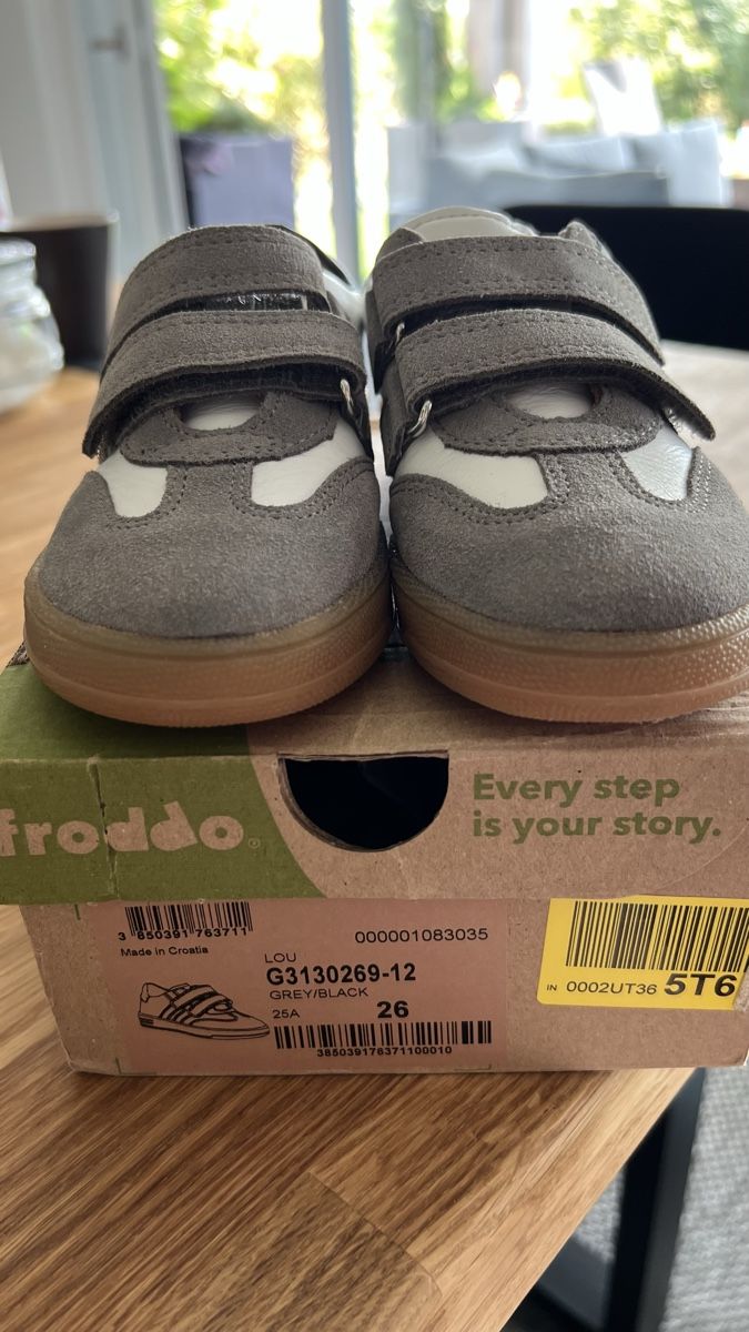 Froddo Schuhe für Jungen: Kinder Turnschuhe Klettverschluss Grösse 26 – Neu und originalverpackt aus Müllheim Dorf von zuzmicko 2