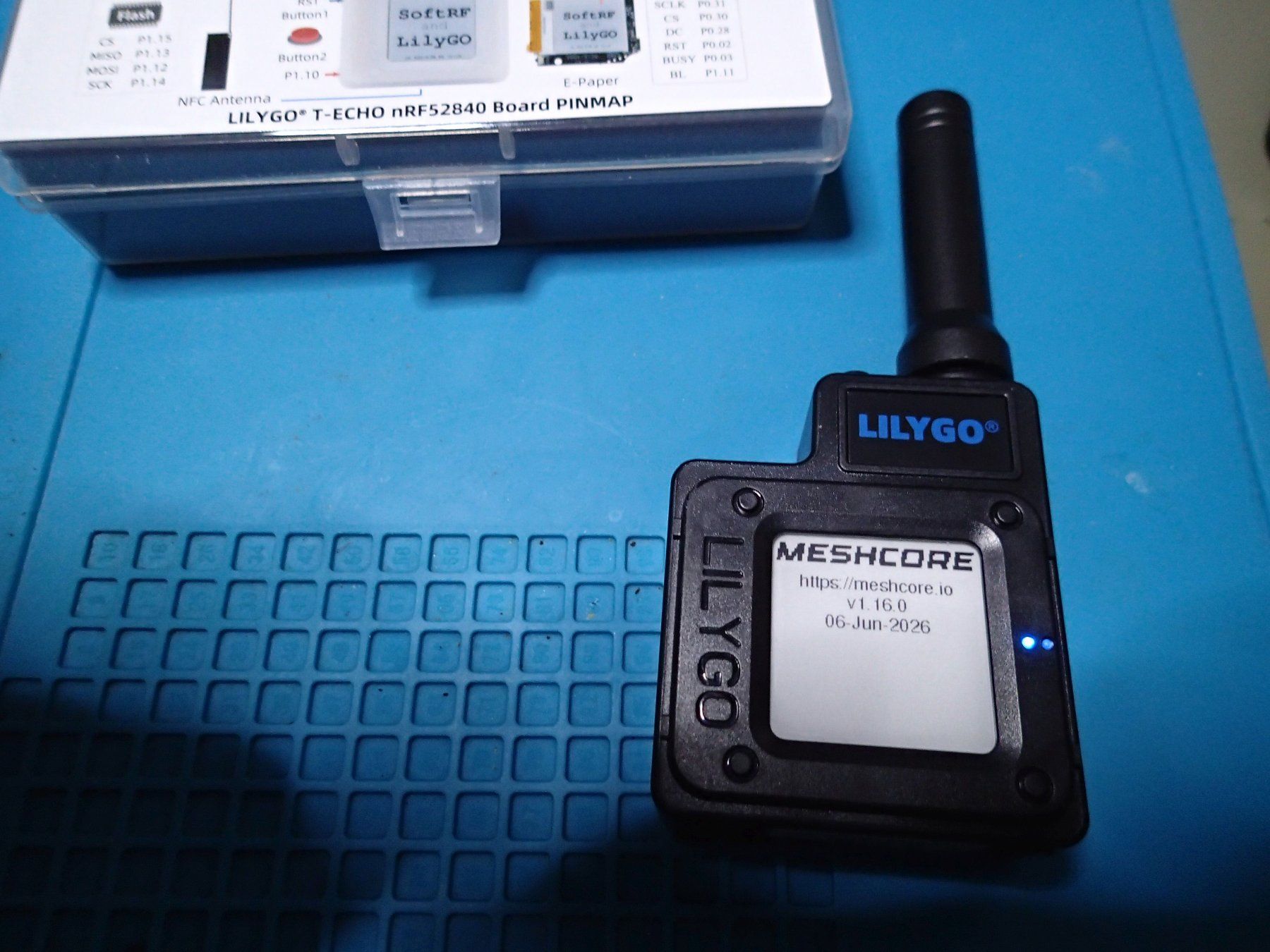Technique de radiocom: Lilygo T-Echo Meshcore LoRa 869MHz Tracker Notfunk – Neuf (Voir description) à Zürich par youelec 3