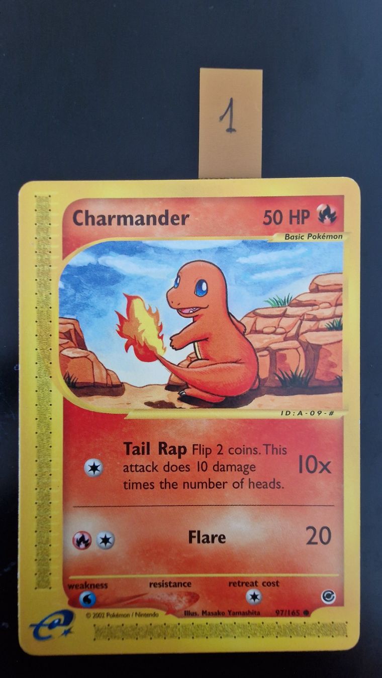 Pokémon Carte collezionabili: Charmander #97 – Pokémon Expedition – Usato da Veytaux venduto da PocketMonster 1