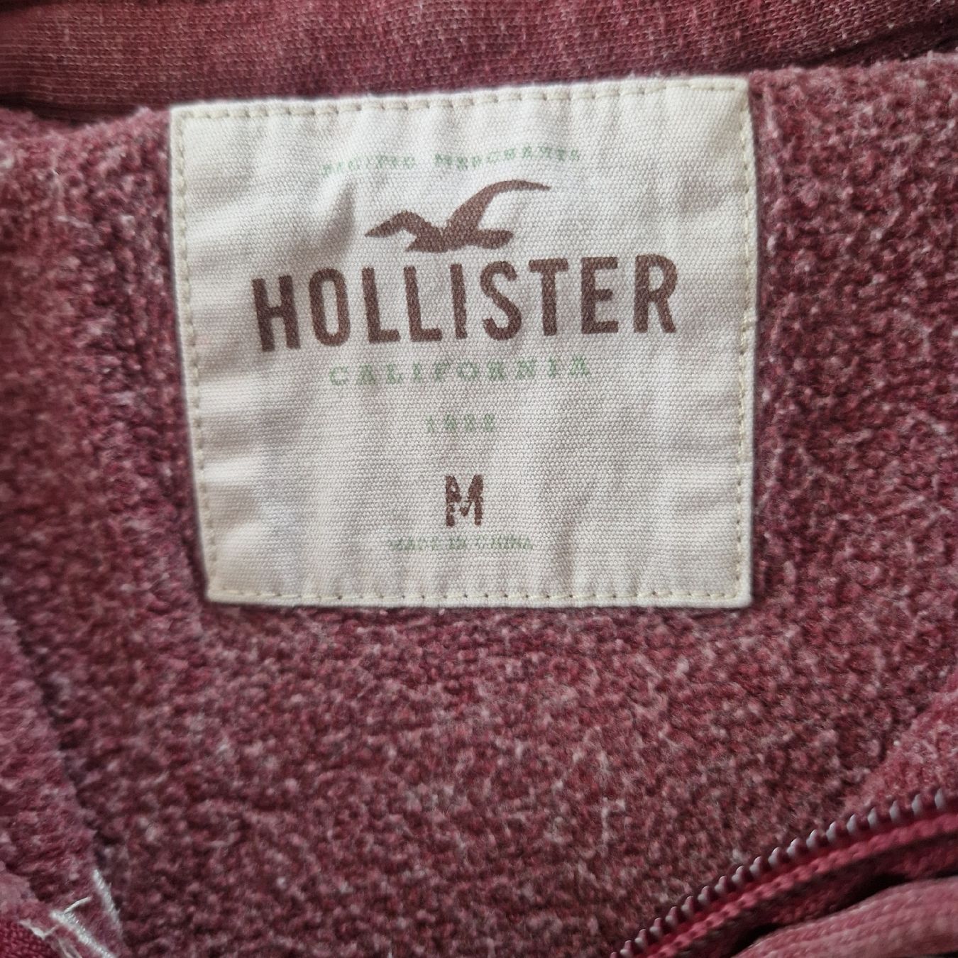 Hollister Maglioni & Felpe: Hollister Jacke / Jäcklein / Pullover Gr. M weinrot – Usato da Nendeln venduto da Zopfie_ 2