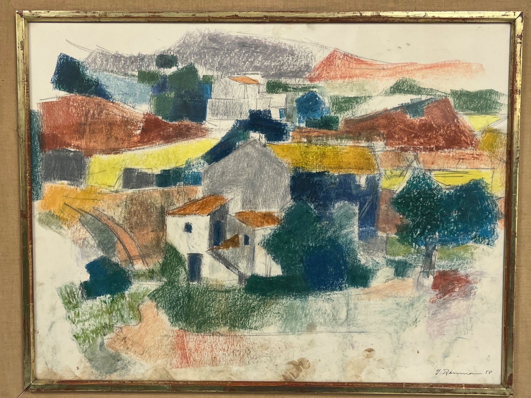 Dipinti: Ein Meisterwerk von Ernst Baumann – Usato da Basel venduto da PAUL_ART 1