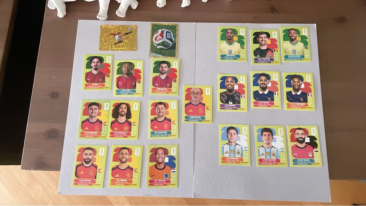 Panini Sammelbilder & Trading cards: 21 Panini Sticker der WM 2026 – Neu (gemäss Beschreibung) aus Winterthur von vert4
