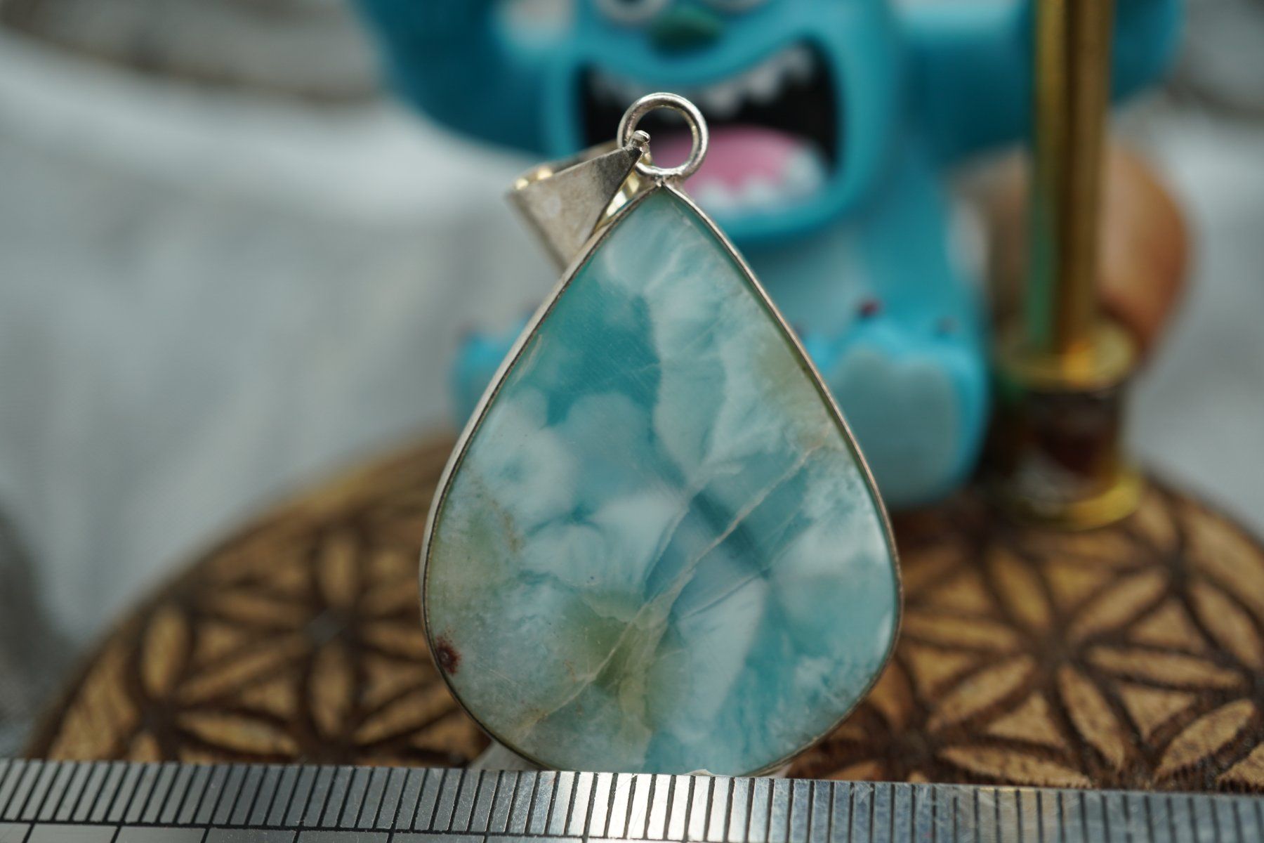 Mineralien & Heilsteine: Larimar   Wunderschön    Anhänger   by  "TOPSTONE" ab 1.- – Neu und originalverpackt aus Eschenbach SG von topstone 7