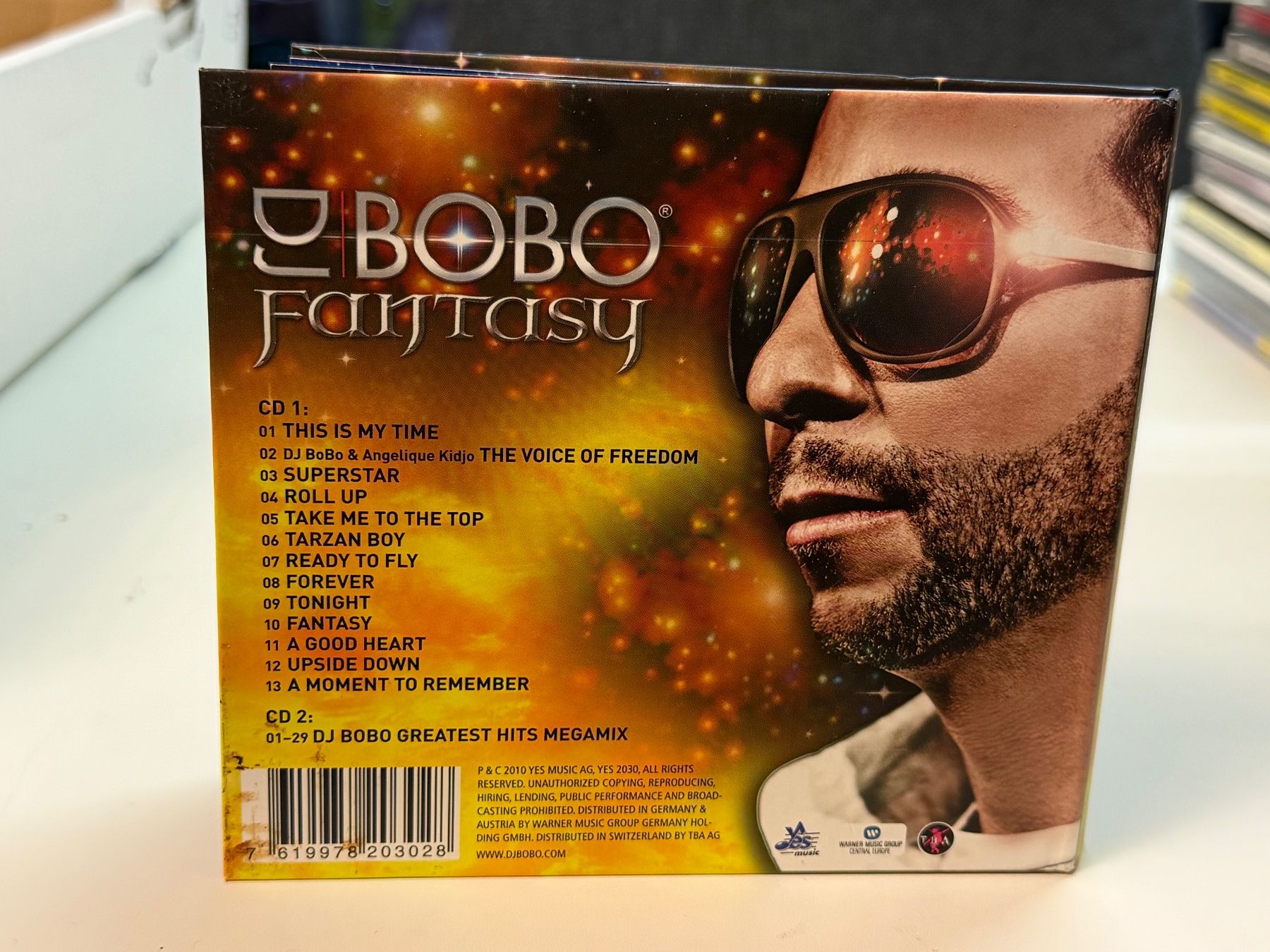CDs: DJ BoBo - Fantasy - HB22A – Gebraucht aus Küsnacht ZH von hardrock.earth 1