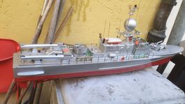 Boot Schiff, graue Flotte Begleit-Schutz Kreuzer