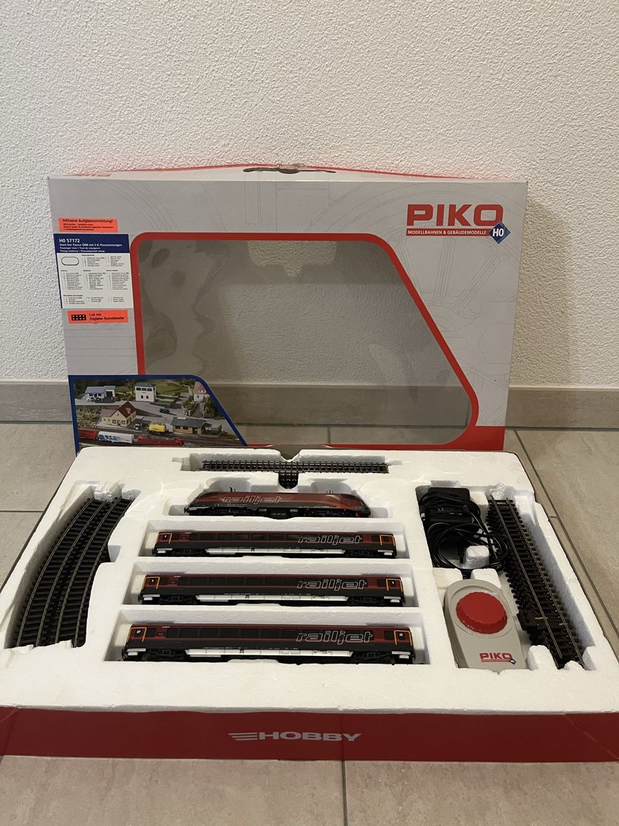 Piko Modelleisenbahnen: Piko „Railjet“ Startset – Gebraucht aus Stans von Schwalmis2246 1