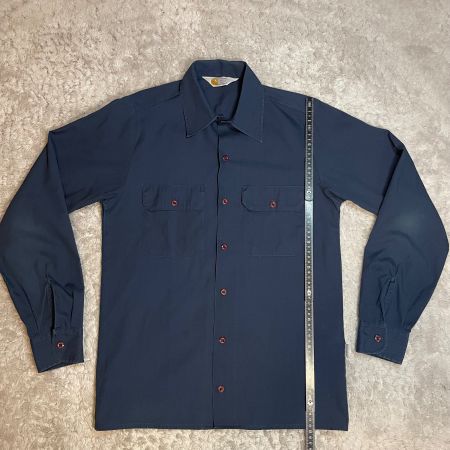 Carhartt WIP Master Shirt S Navy Blau Langarmhemd