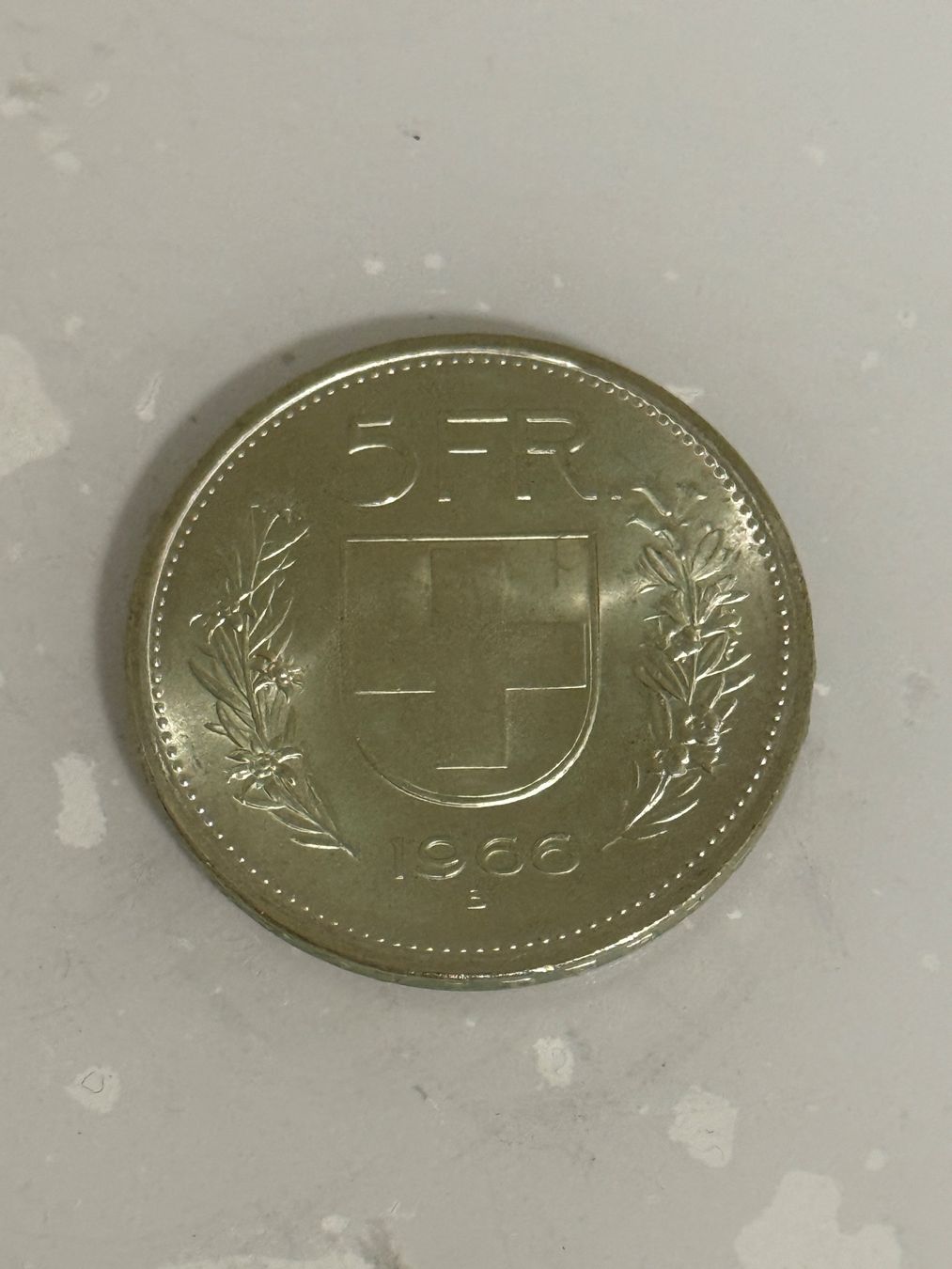 Tutti le monete: 5 Franken 1966  Silber – Nuovo (secondo la descrizione) da Wallisellen venduto da SWISS_SILVER1