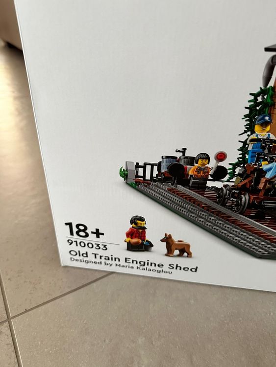 Lego Kit di costruzioni: LEGO Bricklink 910033 - Ancien entrepôt à locomotives NEW – Nuovo e nell'imballaggio originale da La Chaux-de-Fonds venduto da ThePatton 1
