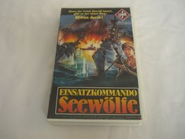 VHS Rarität - Einsatzkommando Seewölfe - Erstausgabe 80er