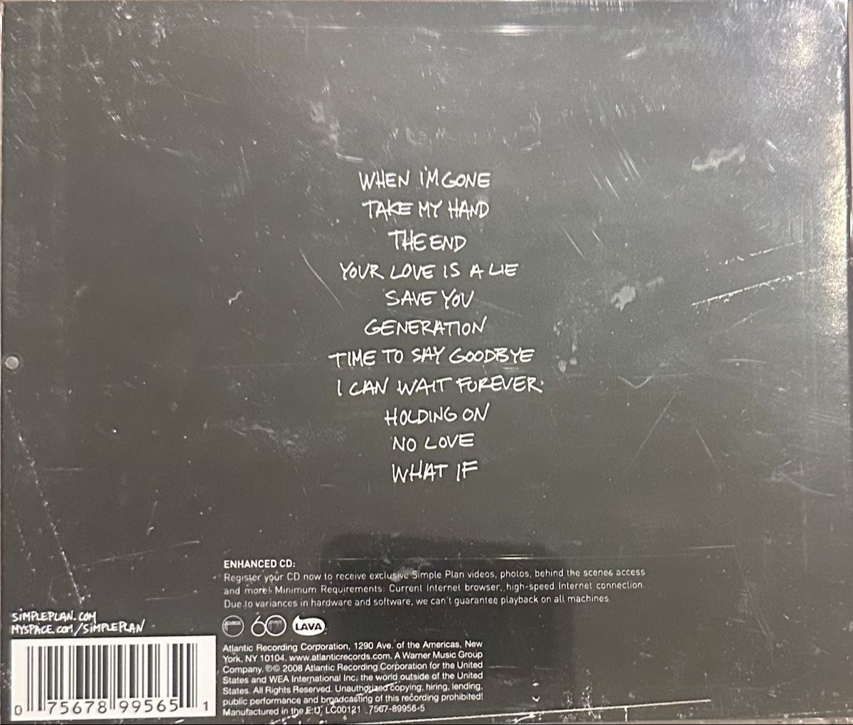 CDs: Simple Plan CD "Simple Plan" guter Zustand – Gebraucht aus Malters von Gustov 1