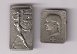 1. August Abzeichen 1925 + 1930