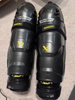 Bauer Mach Hockey Schienbeinschoner 16" neu