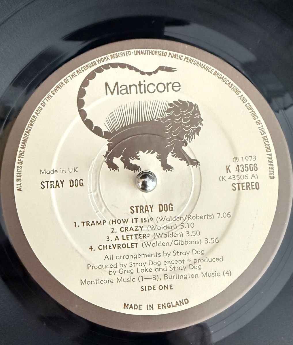 Vinyles: Stray Dog Manticore 1973 Schallplatte – D'occasion à Goldach par Messerguru 6