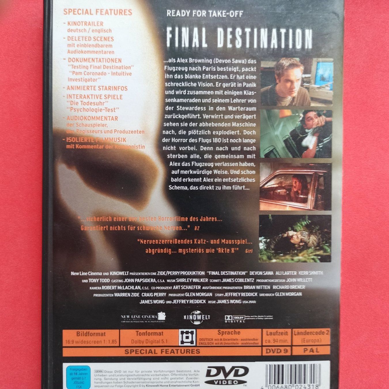 Tutti i DVDs: Final Destination – Usato da Dübendorf venduto da kb86_MOVIE 1