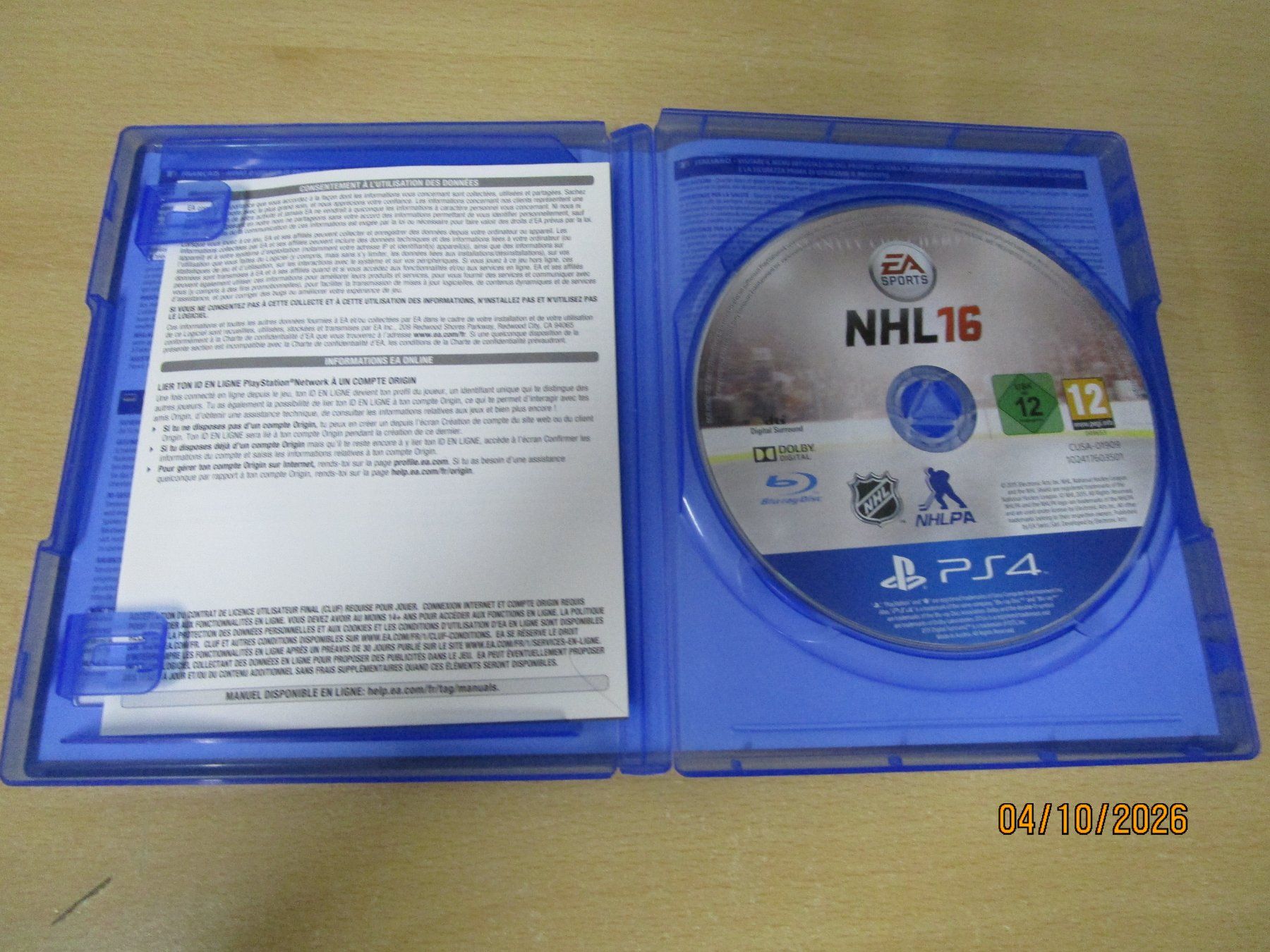 Sony Giochi: NHL 16 Playstation 4 PS4 – Usato da Goldau venduto da agestuffer 2
