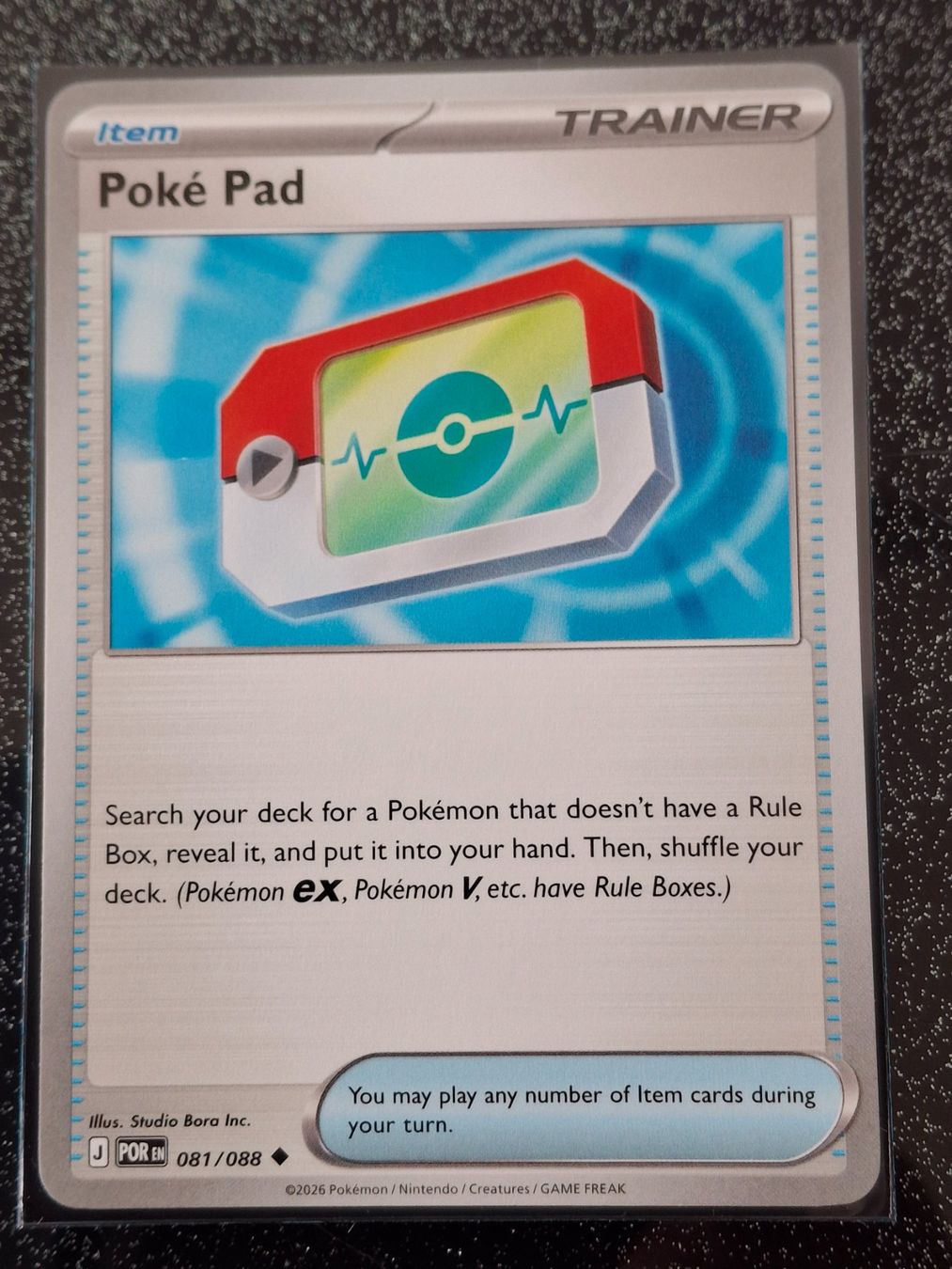Pokémon Carte collezionabili: Perfect Order / Poképad 081/088 EN – Nuovo (secondo la descrizione) da Zug venduto da Vorphalak