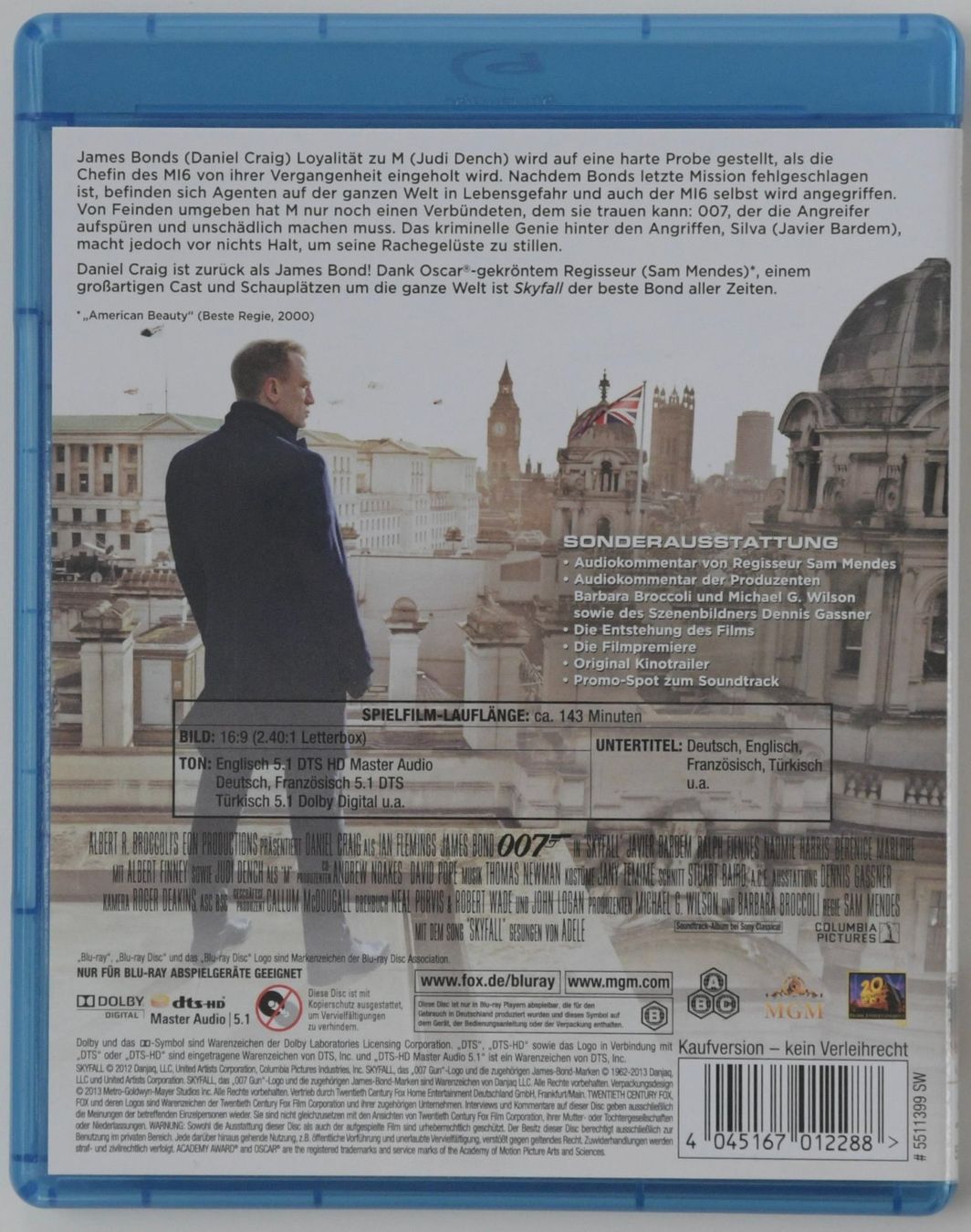 Alle DVDs: 007 - Skyfall – Gebraucht aus Remetschwil von ufischer19 1