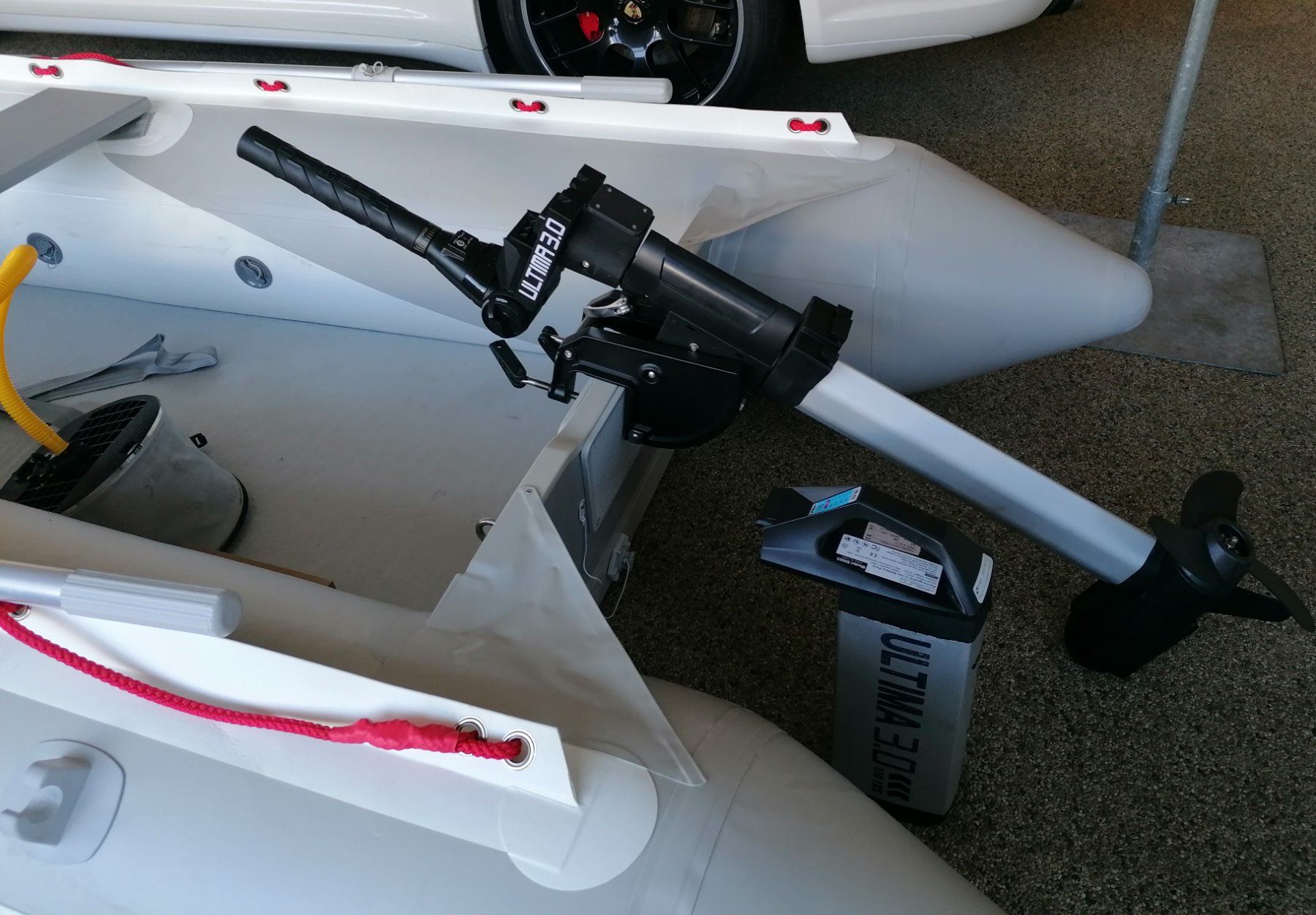 Sergio Cellano Barche: Schlauchboot Suzuki Sergio Cellano mit Elektromotor – Nuovo (secondo la descrizione) da Samedan venduto da Automobile-Palue 2