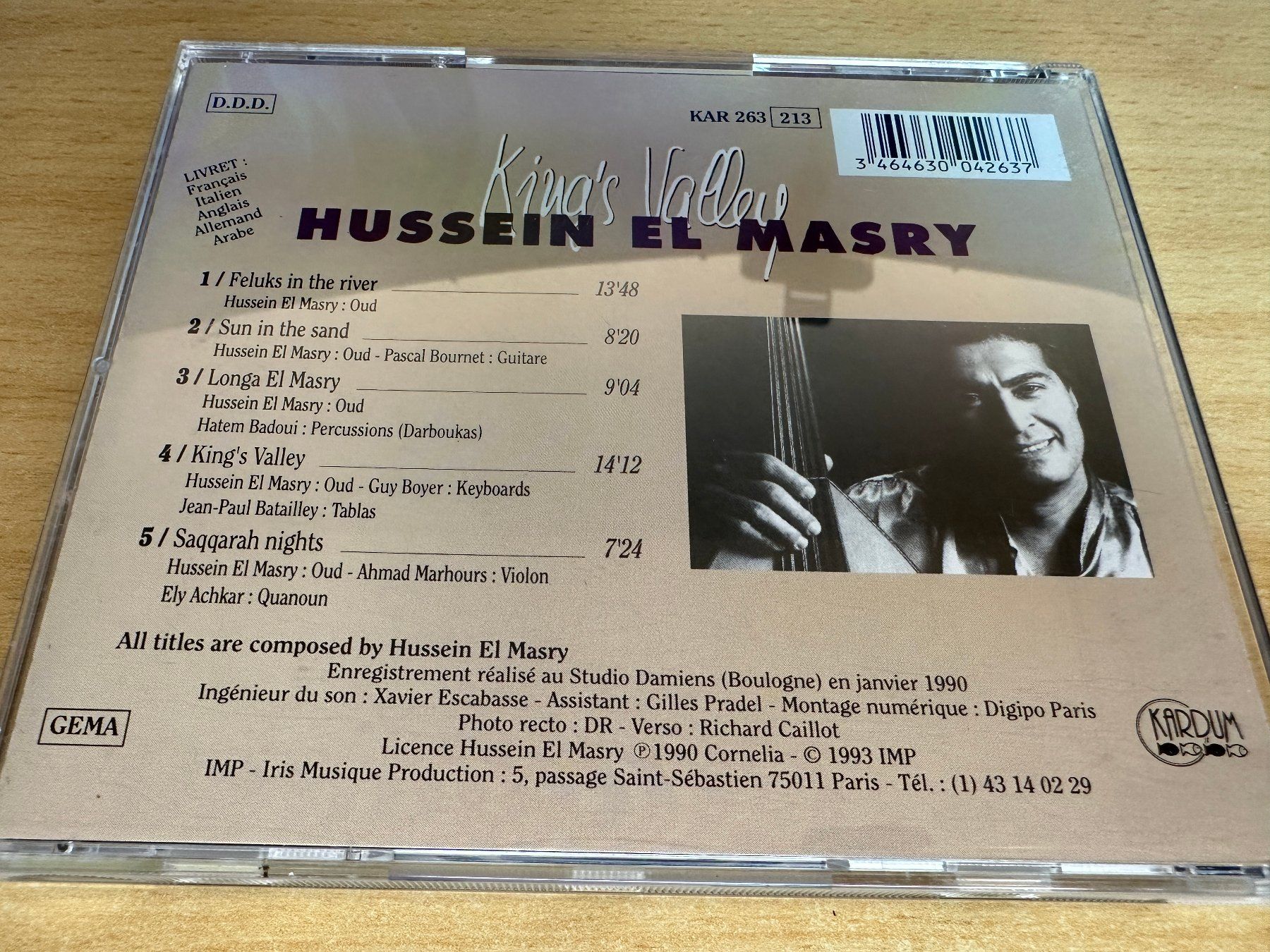CDs: Hussein El Masry – King's Valley – Gebraucht aus Rikon im Tösstal von Alpenmutz 1