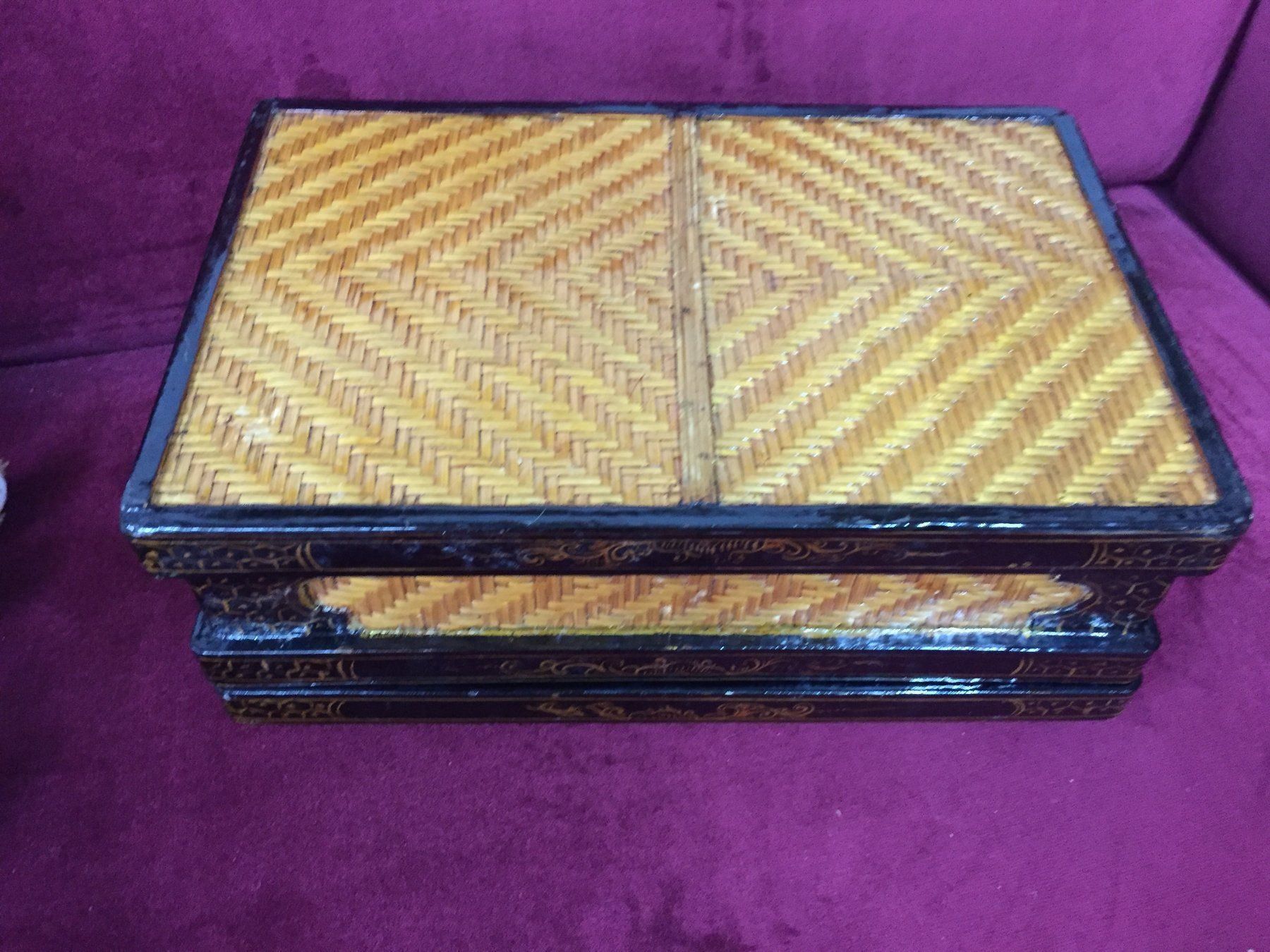 Valigie: Vintage Seltenes Korbtruhe Korbkoffer – Usato da Schaffhausen venduto da vintageville 8