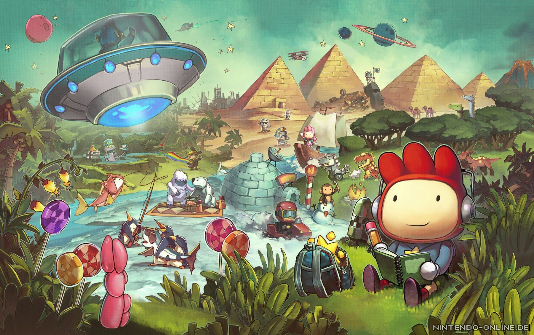 Nintendo Giochi: Scribblenauts Unlimited  3DS – Usato da Schüpfheim venduto da Games_Spielkonsolen 6
