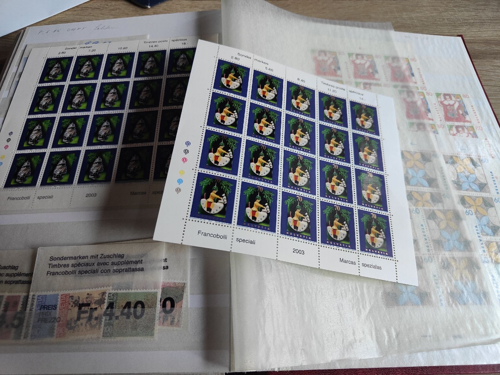Tutti i francobolli: Frankaturware 1005CHF mit album ! – Nuovo (secondo la descrizione) da Geneveys-Coffrane venduto da avena125 2