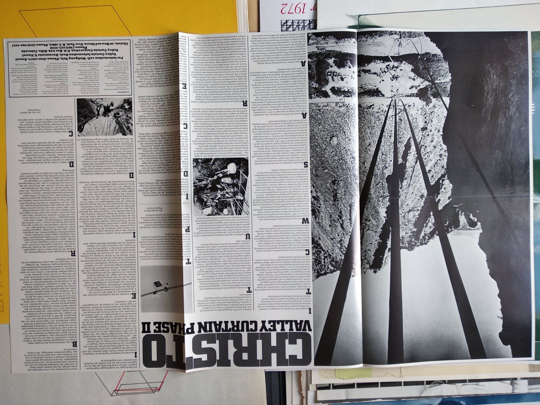Foto & Immagini: CHRISTO VALLEY CURTAIN – Usato da Goldach venduto da Gaip 1
