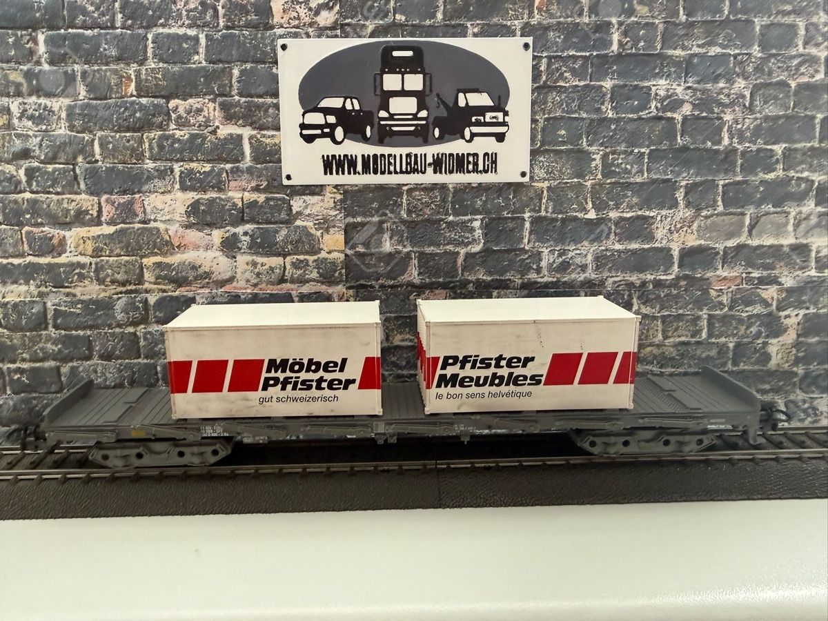 Märklin Modelleisenbahnen: Märklin H0 4668, Pfister Möbelwagen – Gebraucht aus Altdorf UR von modellbau-widmer