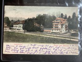 Schweiz 1904 AK Heinrichsbad Gruss aus Herisau