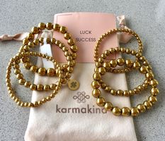 NEU: Karmakind Naturstein Armband Set