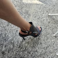 Calvin Klein Sandalen Damen schwarz Grösse 38 Pumps