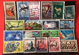 Süd Afrika Briefmarken mit gestempel
