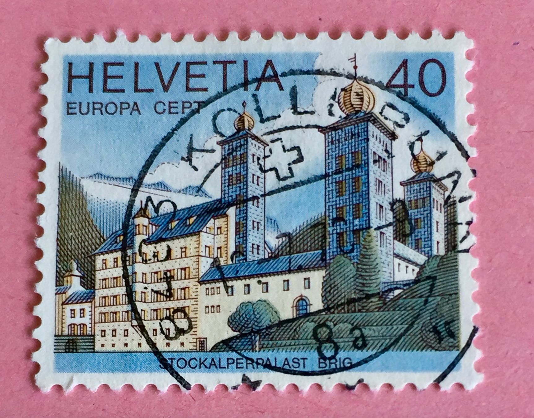 Alle Briefmarken: Nr.607 GESTEMPELT 1978  Kollbrunn    – Gebraucht aus Aarau von Billa007