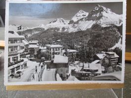 Arosa Winter Schweizerhof Postkarte  2