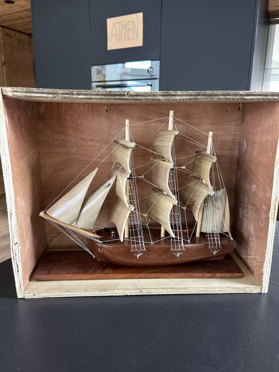 Statuette: Schiffobjekt Deko hochwertig – Usato da Willerzell venduto da mma_6hpk