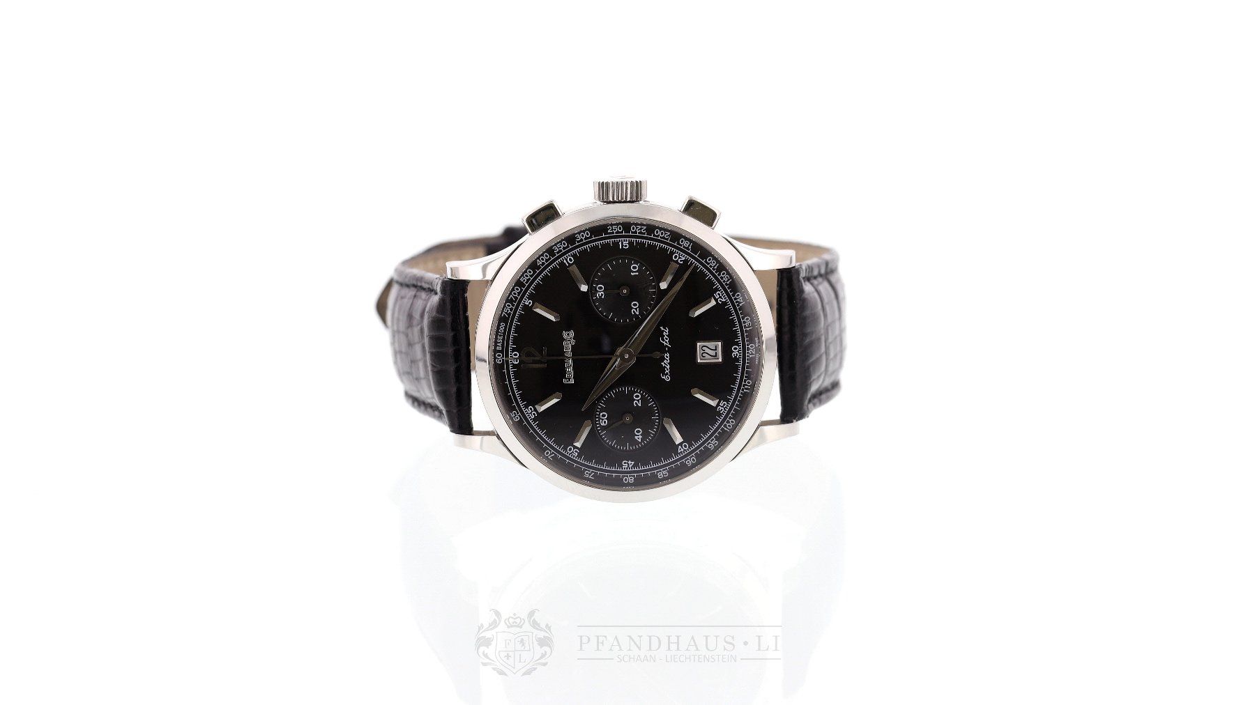 Eberhard & Co. Uhren: Eberhard & Co Extra Fort Chronograph – Gebraucht aus Schaan von Pfandhaus-LI 1