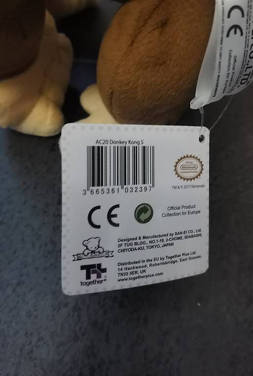 Giocattoli: Plüschfigur Donkey Kong ca.  23 cm – Usato da Binningen venduto da zedtheone 1